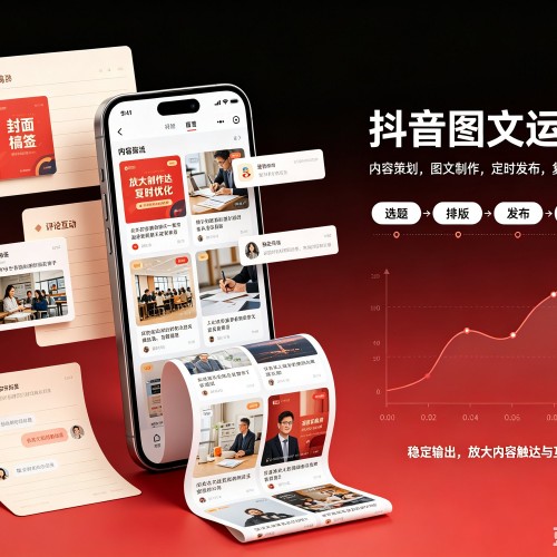 布拖抖音图文代运营服务